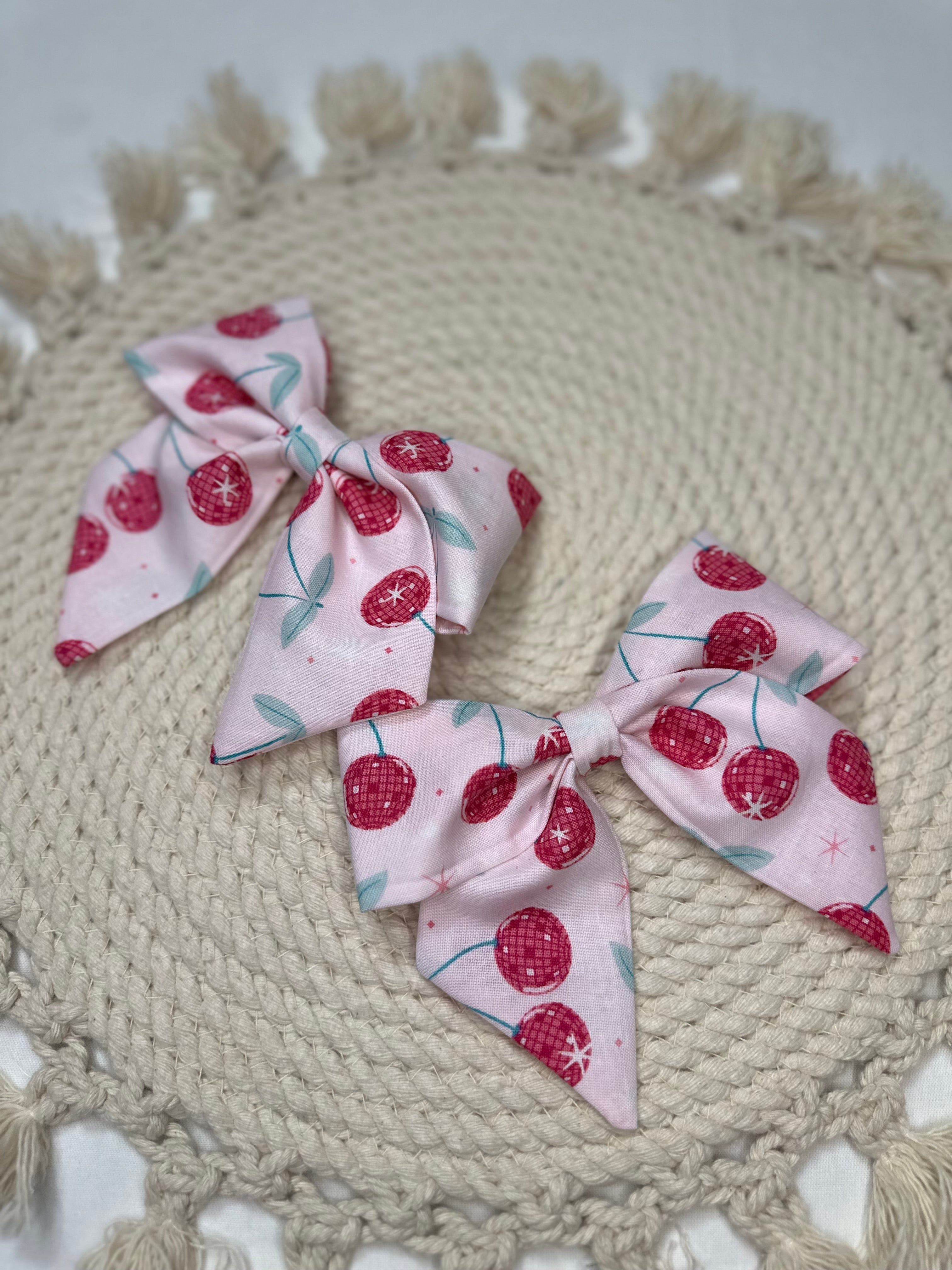 Fabric Hair Bows
