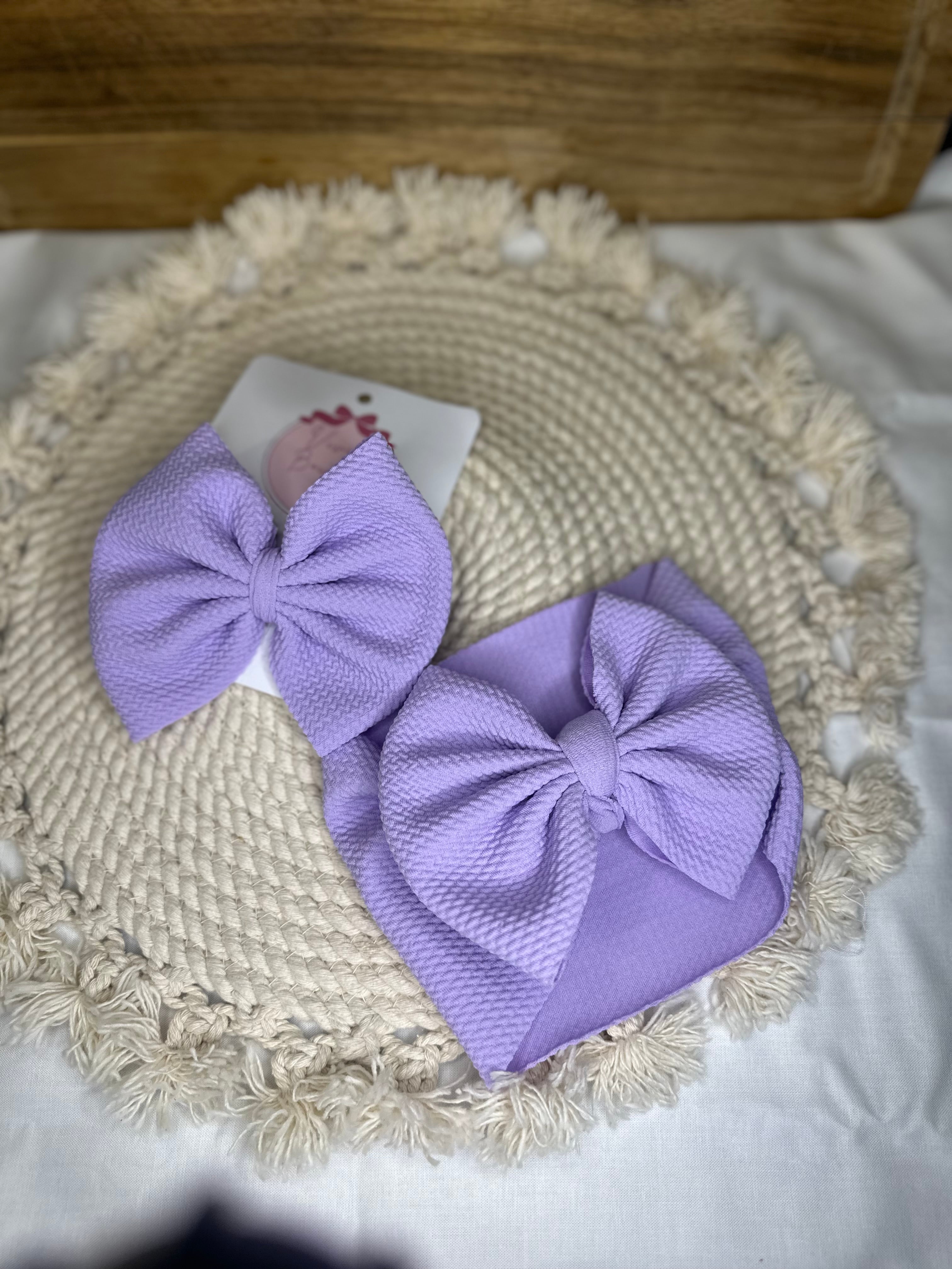 Bullet Fabric Hair Bows